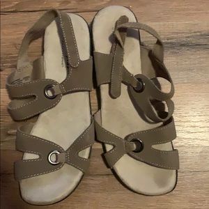 Brown sandals